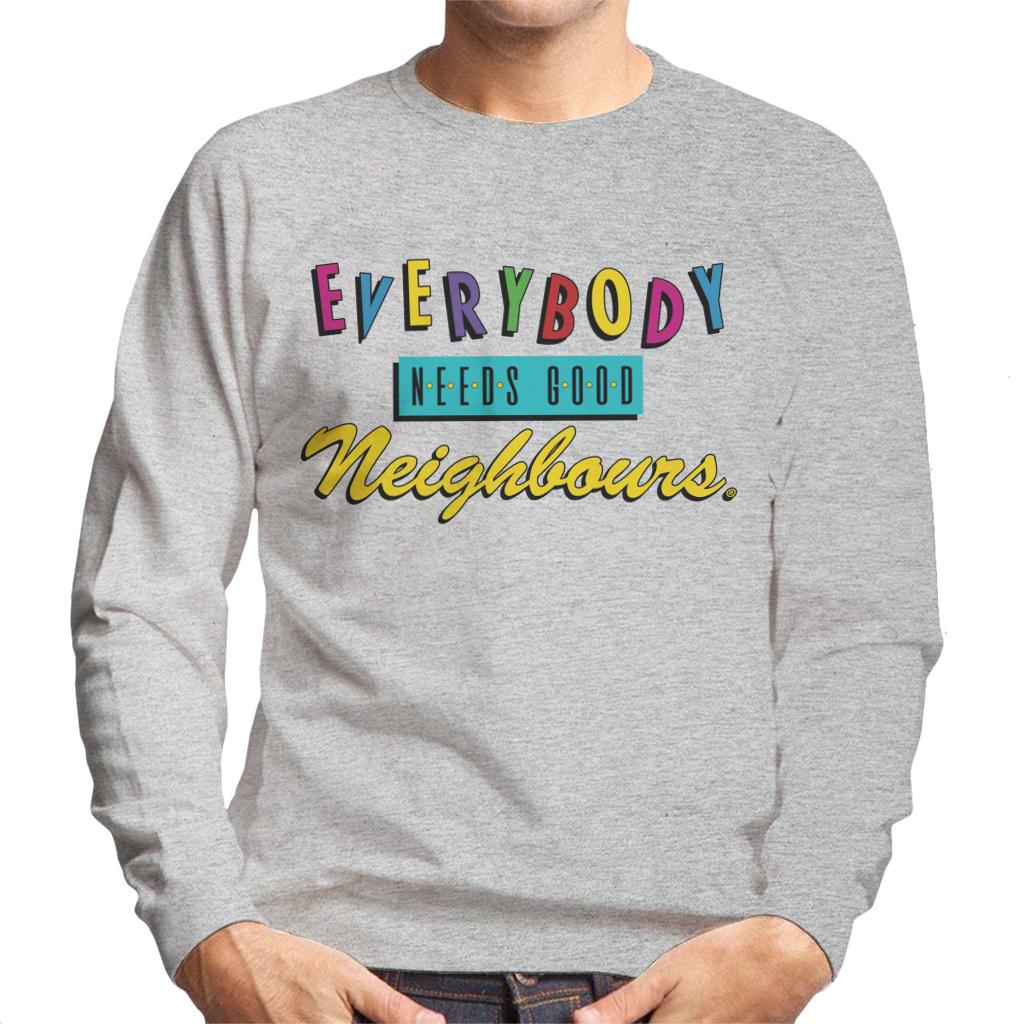 Neighbours Everybody Needs Good Theme Song Men's Sweatshirt product image 1