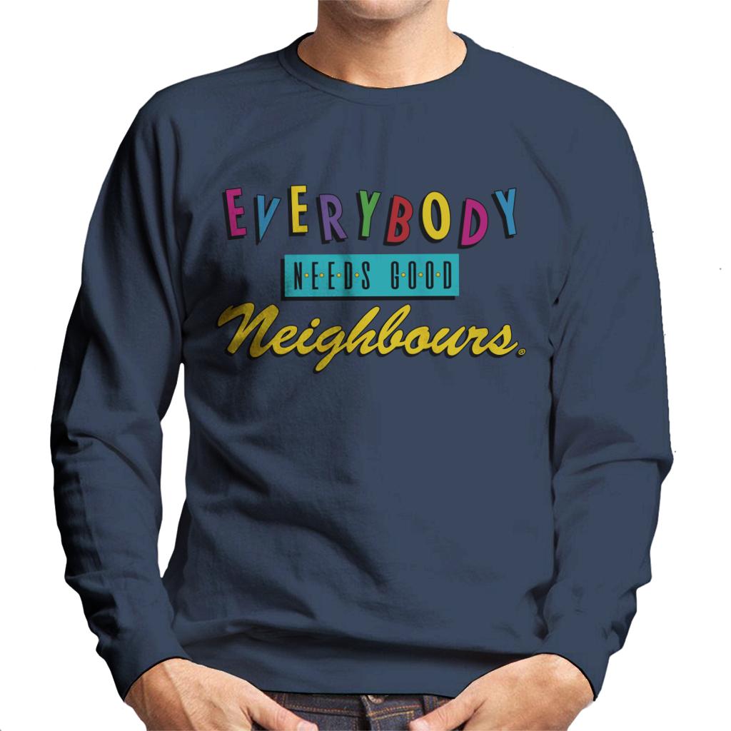 Neighbours Everybody Needs Good Theme Song Men's Sweatshirt product image 6