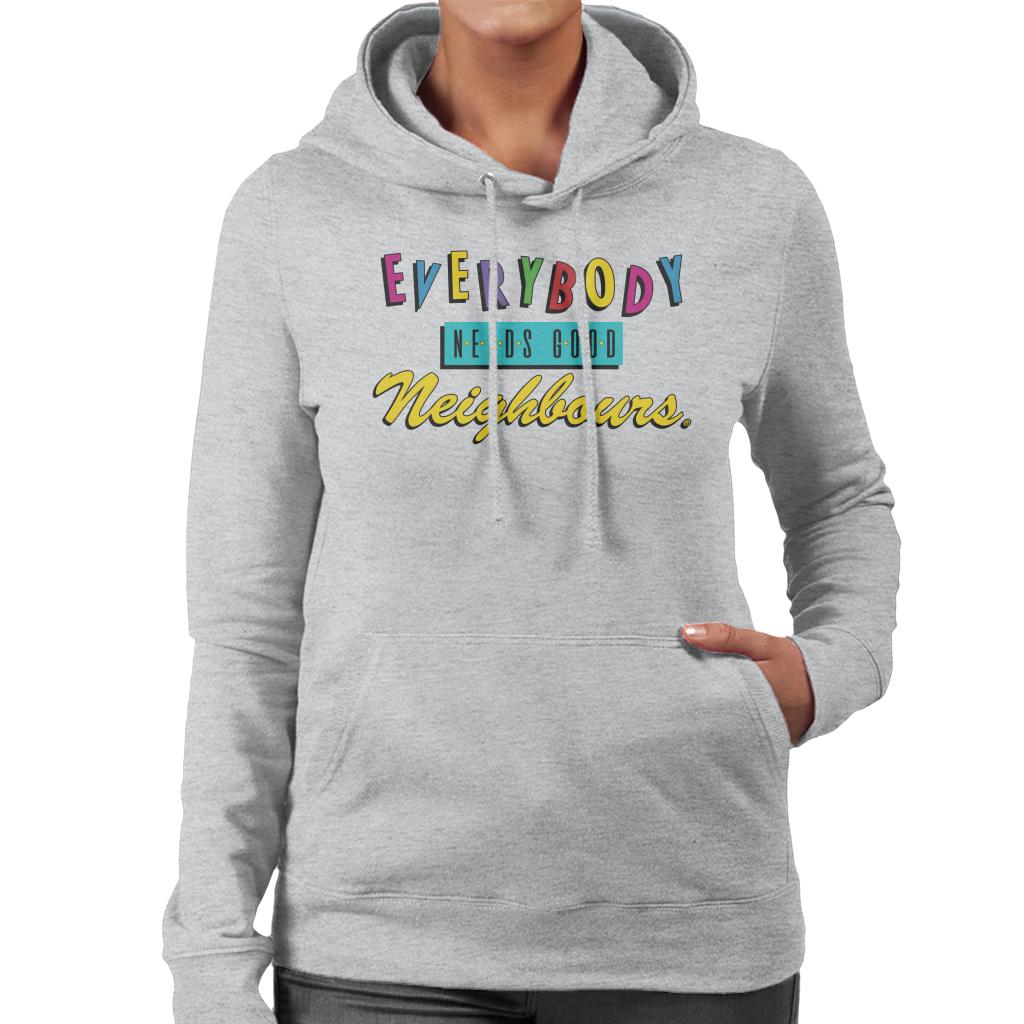 Neighbours Everybody Needs Good Theme Song Women's Hooded product image 1
