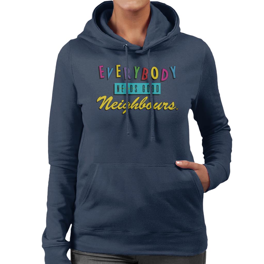 Neighbours Everybody Needs Good Theme Song Women's Hooded product image 6