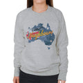 Neighbours Ramsay St Australian Flag Women's Sweatshirt product image 1