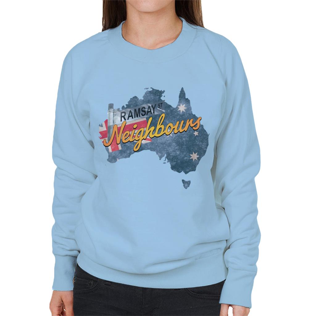 Neighbours Ramsay St Australian Flag Women's Sweatshirt product image 6