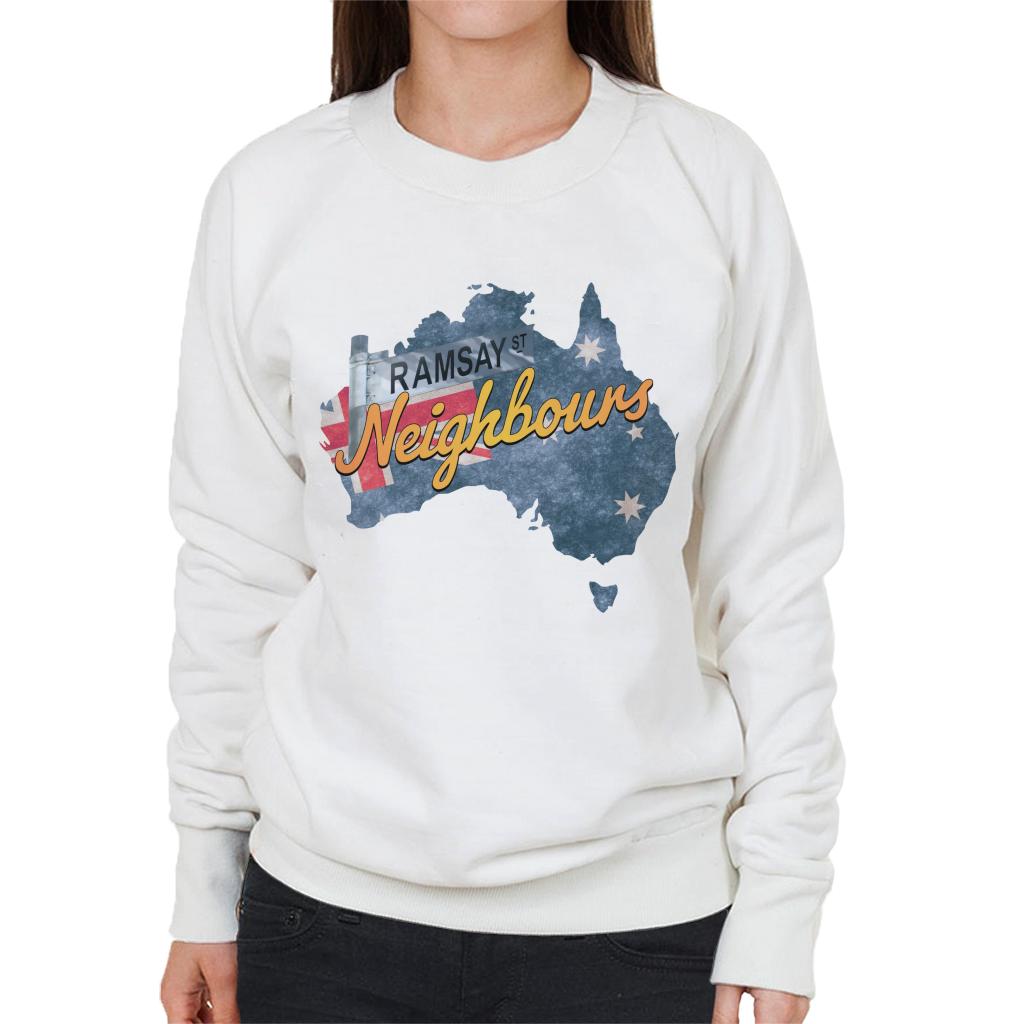 Neighbours Ramsay St Australian Flag Women's Sweatshirt product image 4