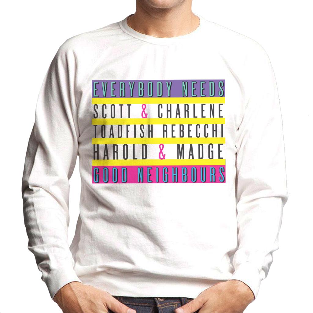 Neighbours Everybody Needs Good Men's Sweatshirt product image 4