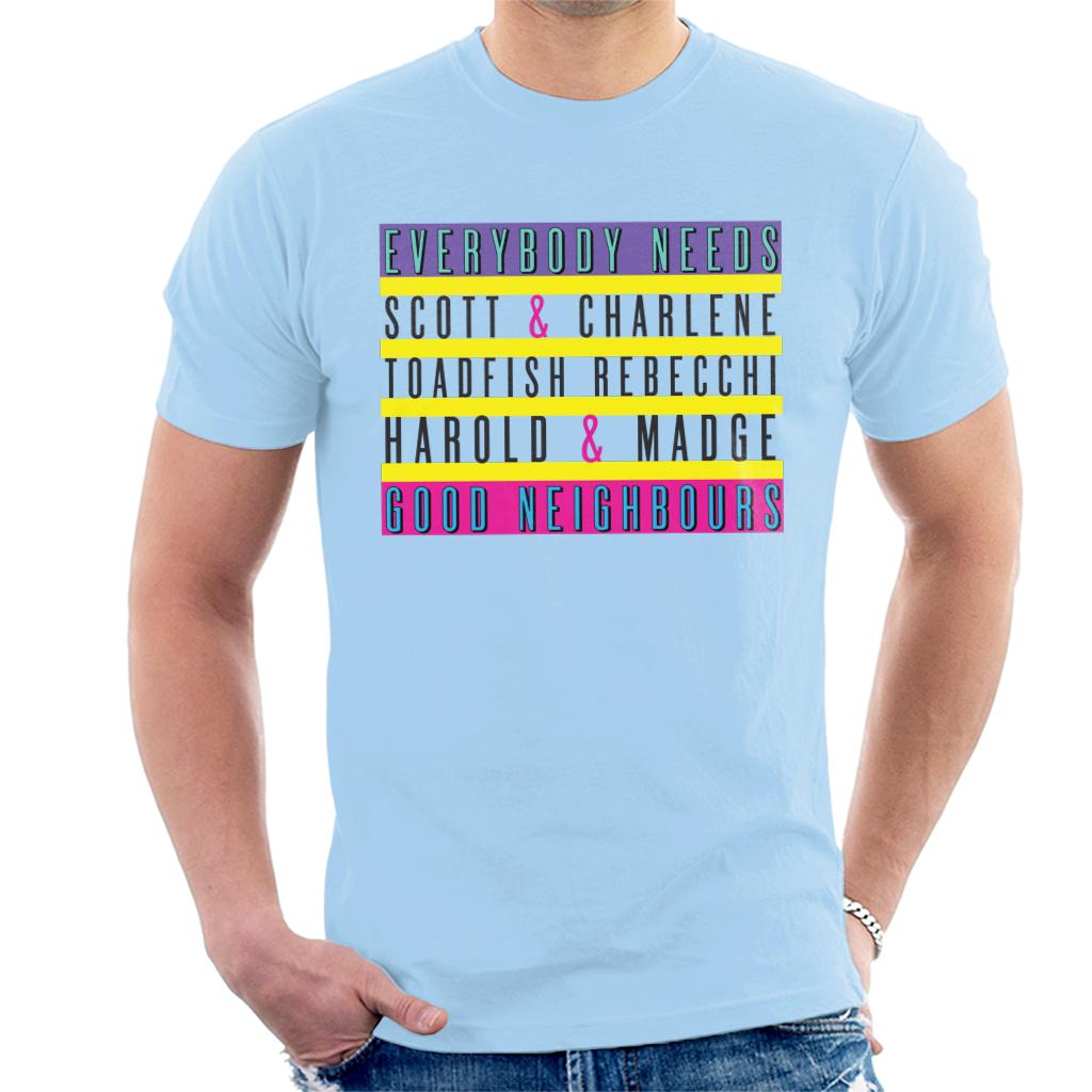 Neighbours Everybody Needs Good Men's T-Shirt product image 6