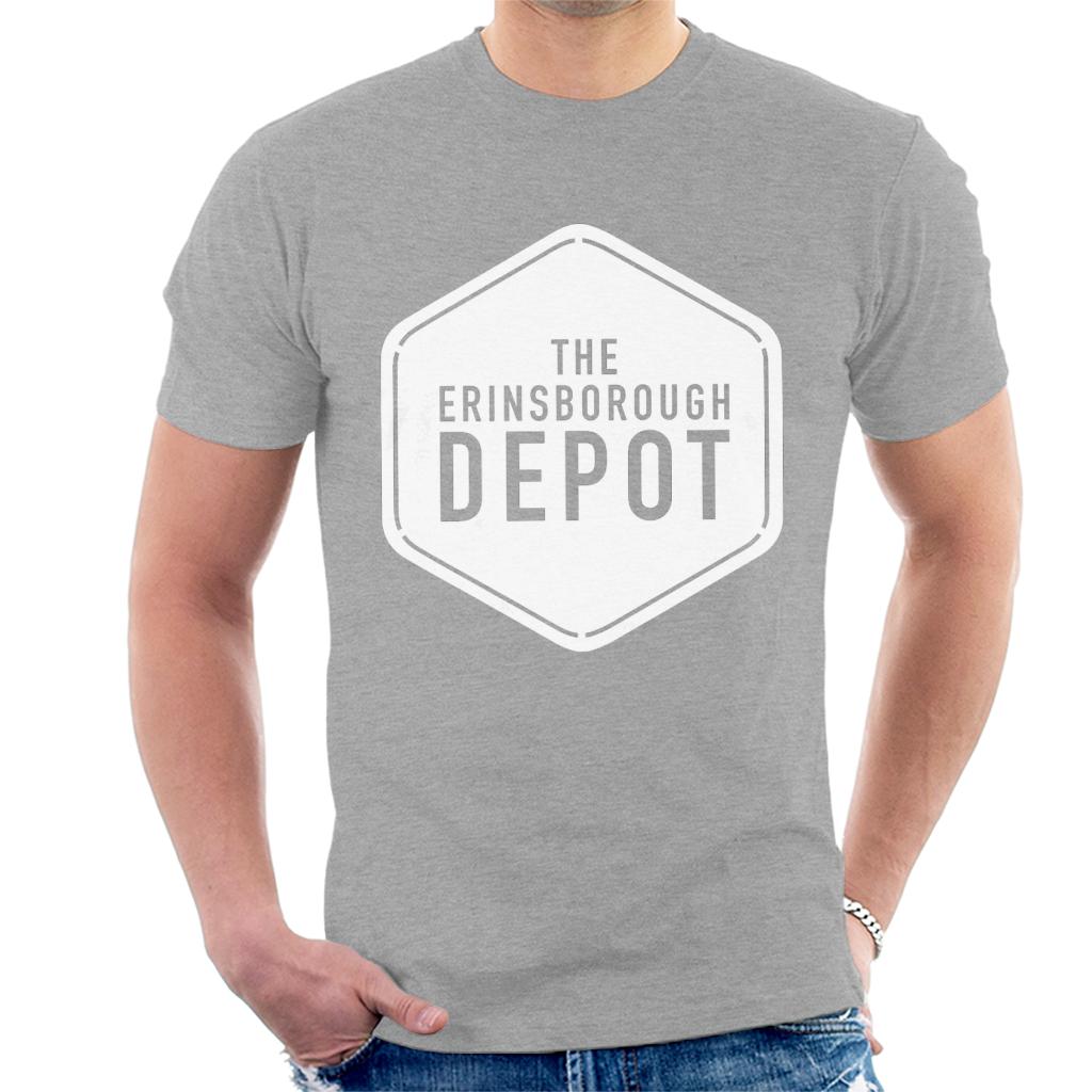 Neighbours The Erinsborough Depot White Logo Men's T-Shirt product image 1