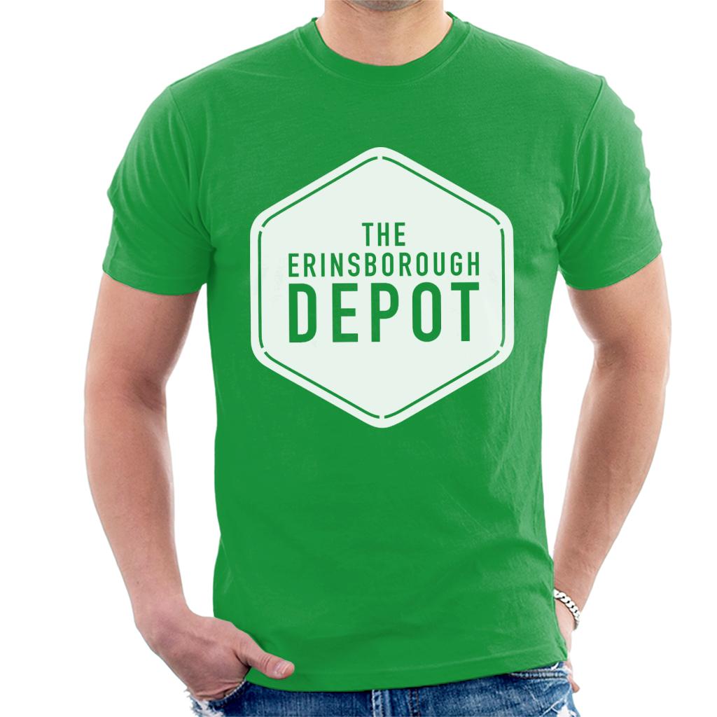 Neighbours The Erinsborough Depot White Logo Men's T-Shirt product image 4