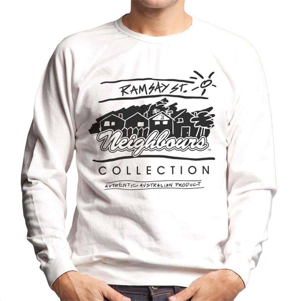 Neighbours Retro Illustration Men's Sweatshirt product image 1