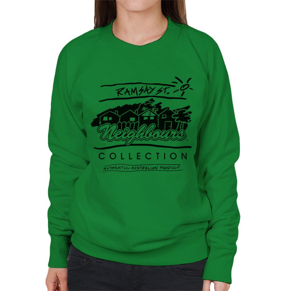 Neighbours Retro Illustration Women's Sweatshirt product image 4