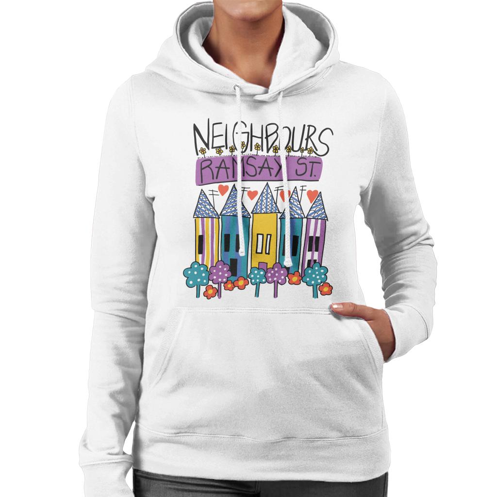 Neighbours Retro Ramsay St Women's Hooded Sweatshirt product image 4