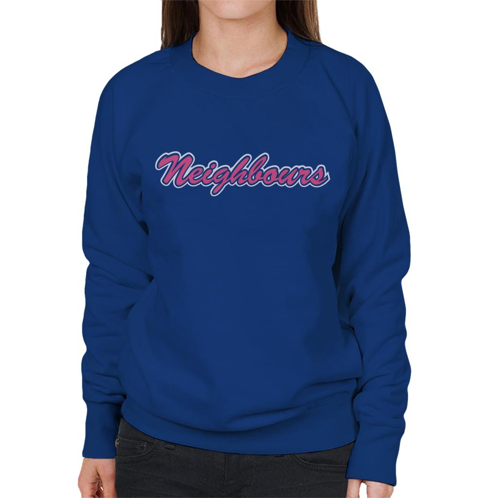 Neighbours Pink Retro Logo Women's Sweatshirt product image 4