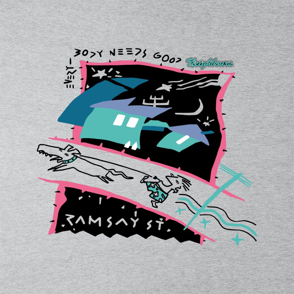 Neighbours Retro Montage Men's Hooded Sweatshirt product image 2