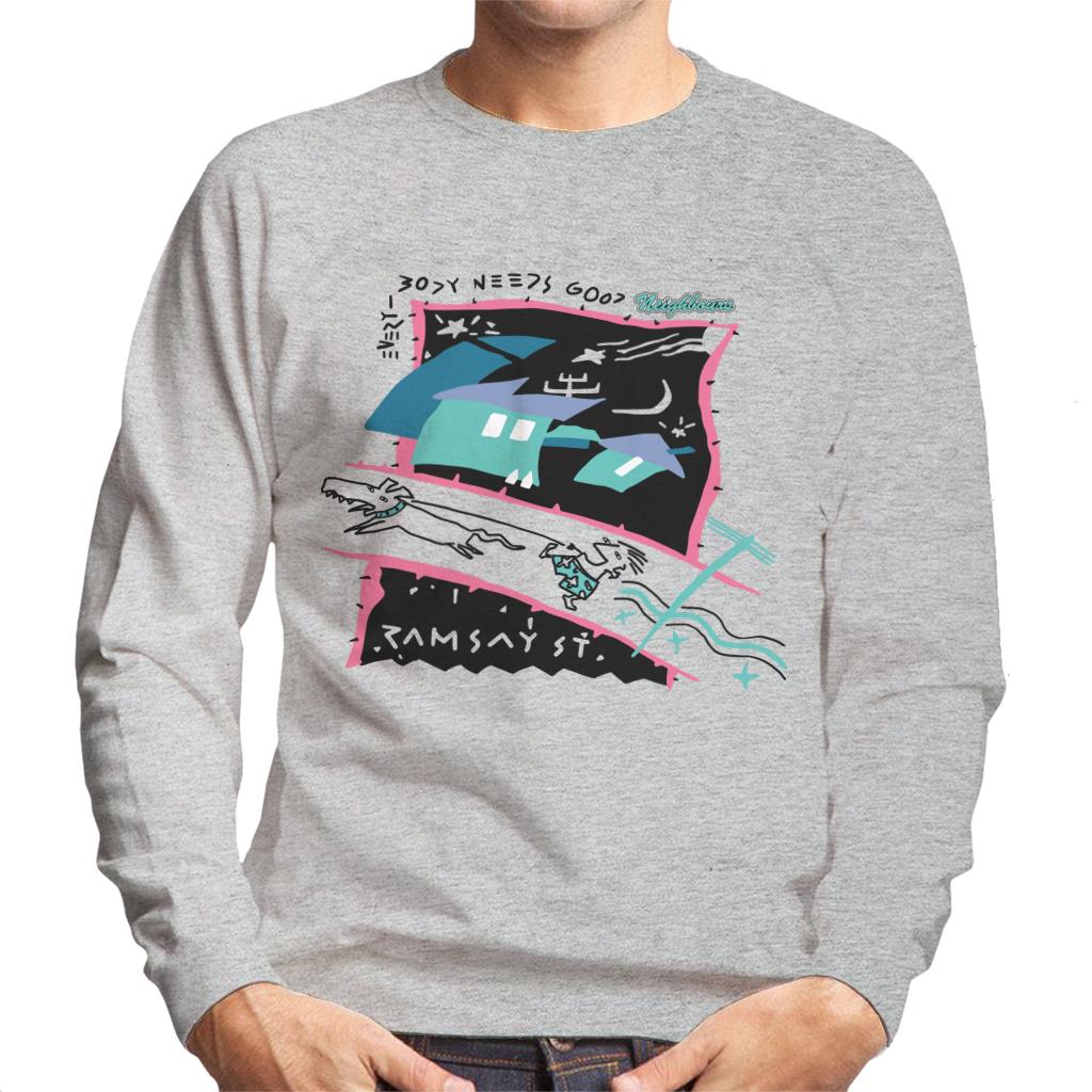 Neighbours Retro Montage Men's Sweatshirt product image 1