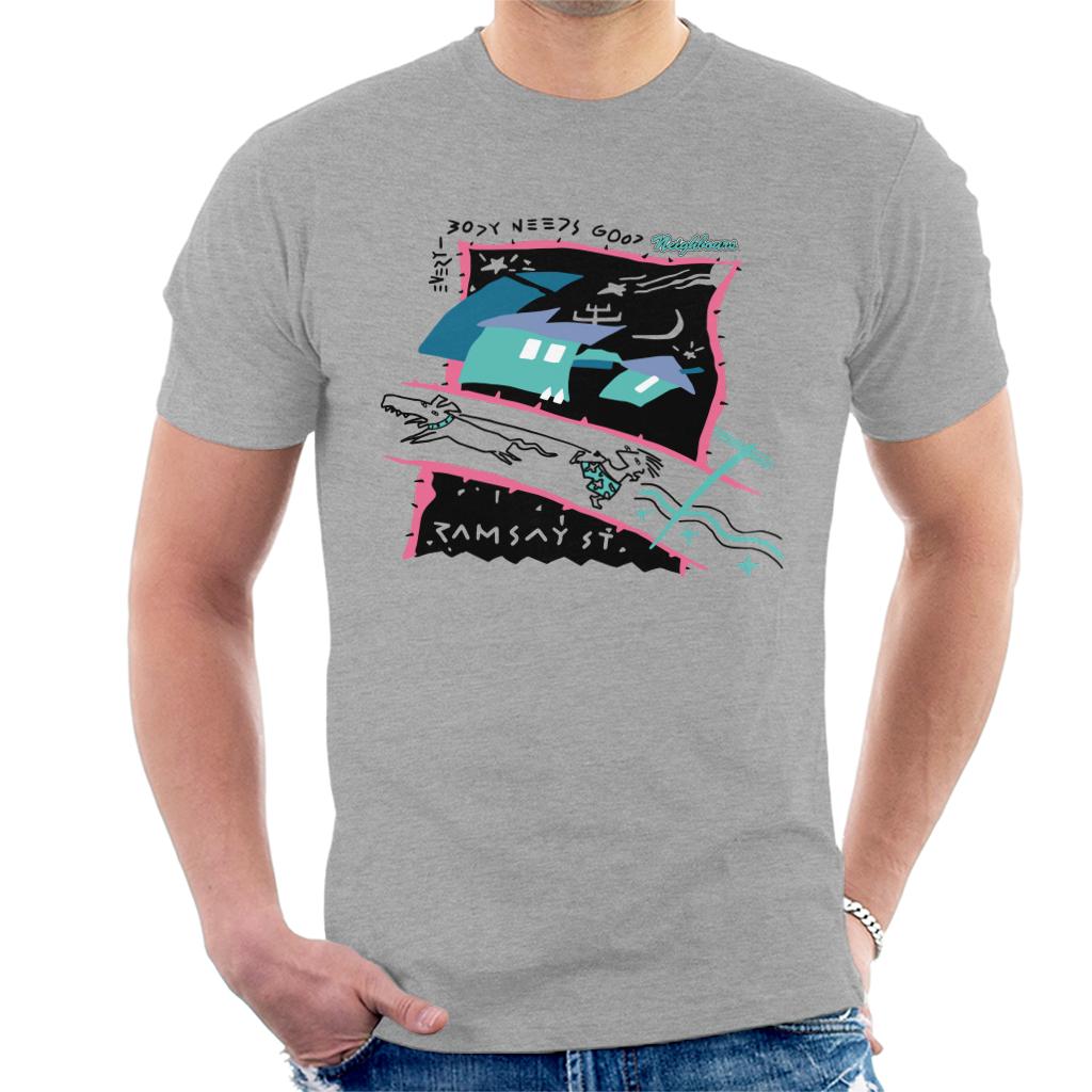 Neighbours Retro Montage Men's T-Shirt product image 1