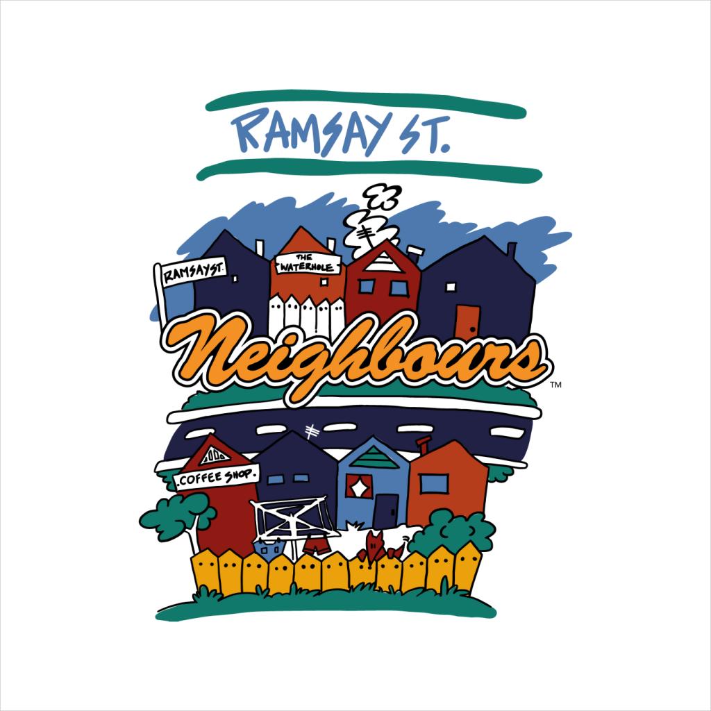 Neighbours Ramsay St Houses Men's T-Shirt product image 5