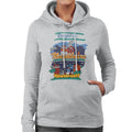 Neighbours Ramsay St Houses Women's Hooded Sweatshirt product image 1