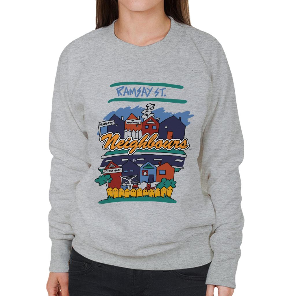 Neighbours Ramsay St Houses Women's Sweatshirt product image 1