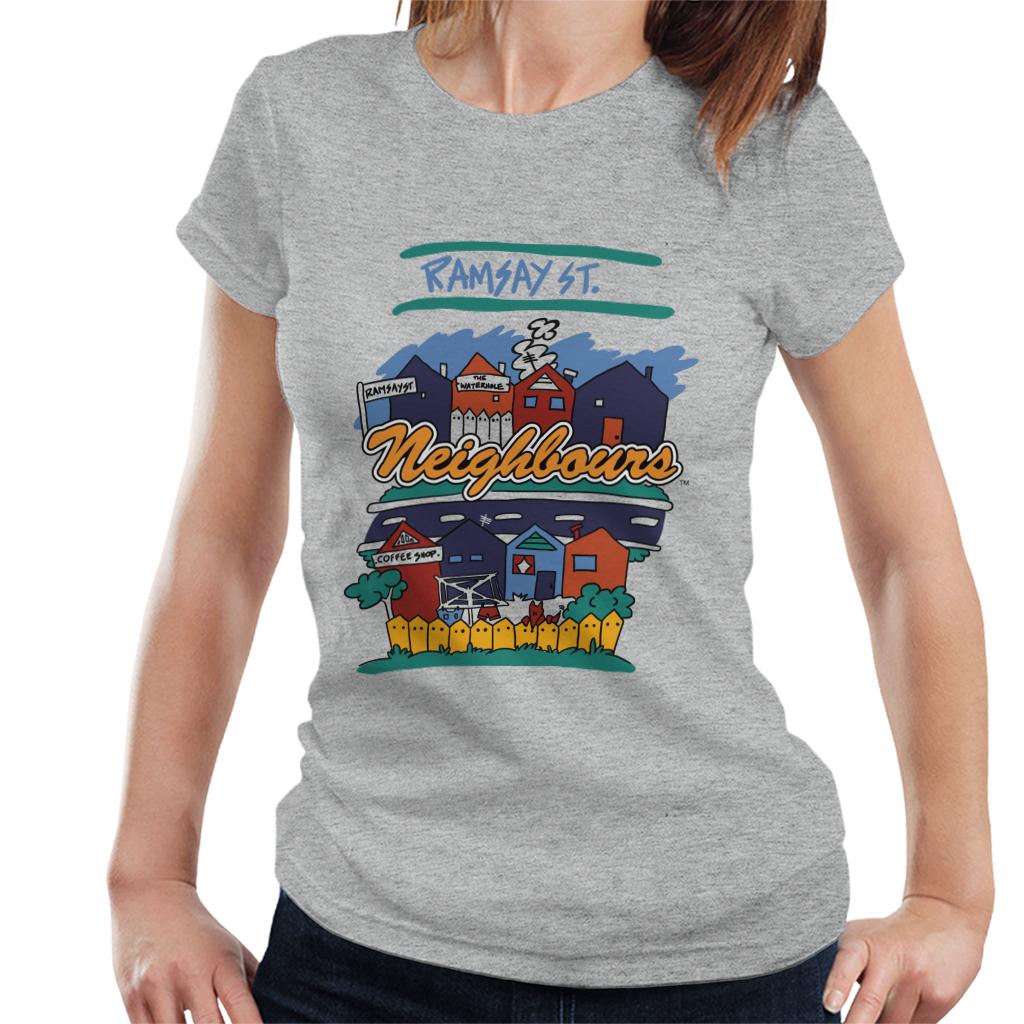 Neighbours Ramsay St Houses Women's T-Shirt product image 1