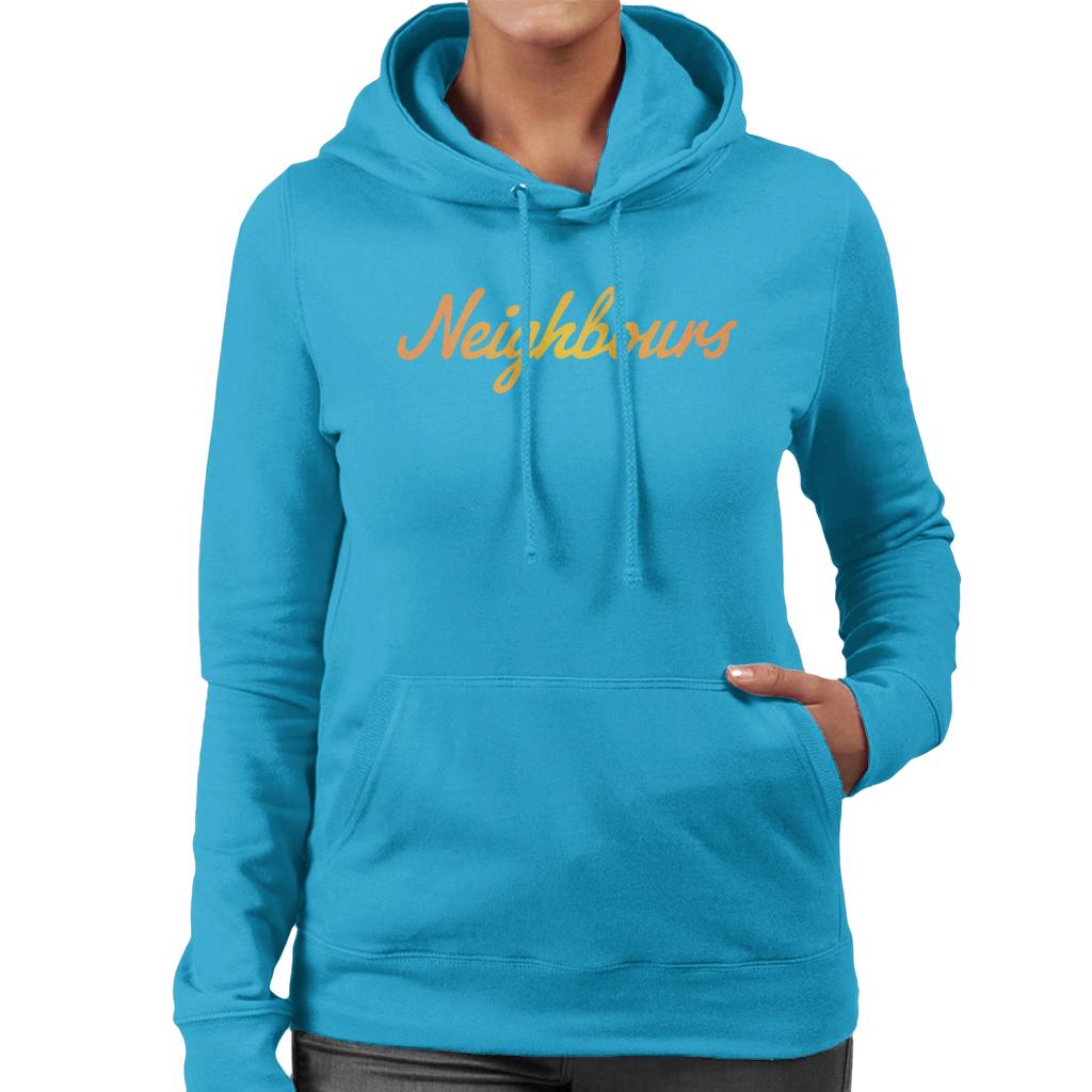 Neighbours Classic Golden Logo Women's Hooded Sweatshirt product image 4