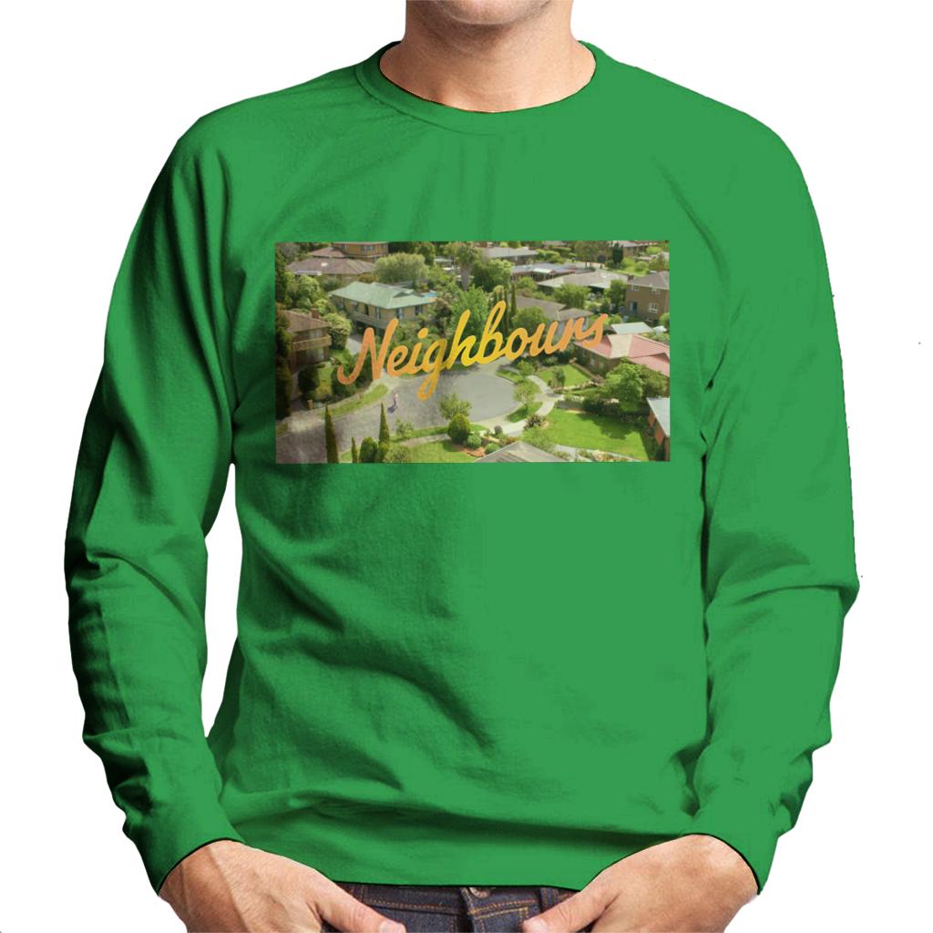 Neighbours Ramsay St Aerial Opening Men's Sweatshirt product image 6