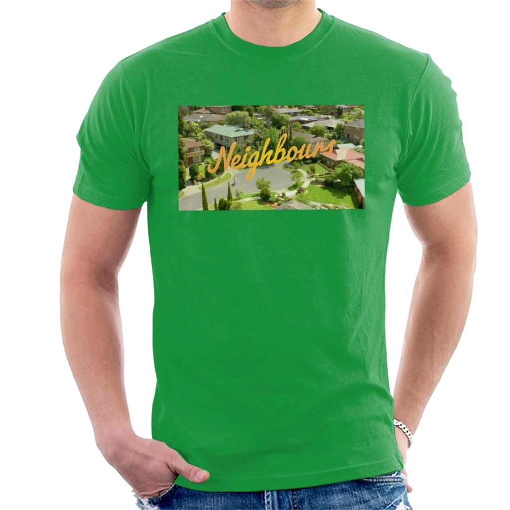Neighbours Ramsay St Aerial Opening Men's T-Shirt product image 6