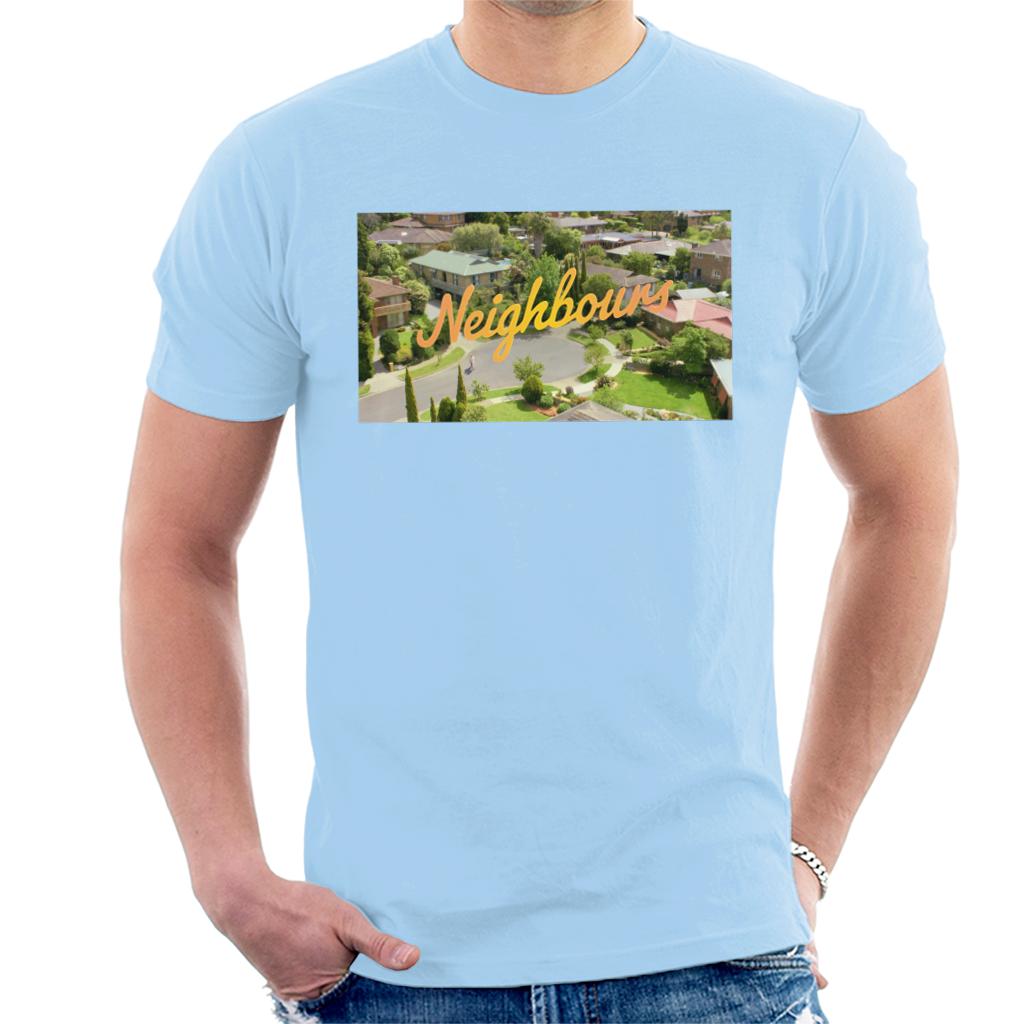 Neighbours Ramsay St Aerial Opening Men's T-Shirt product image 4