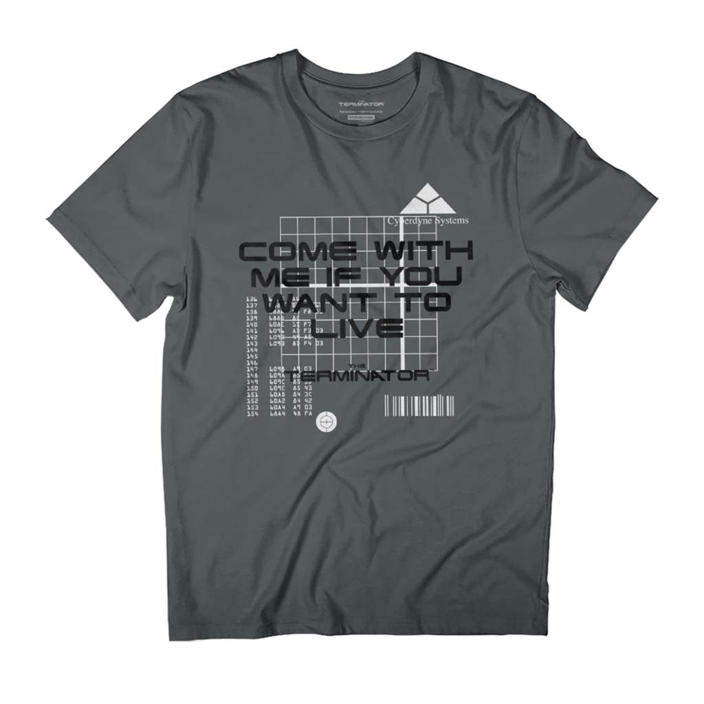 Terminator Come With Me If You Want To Live Men's T-Shirt product image 1