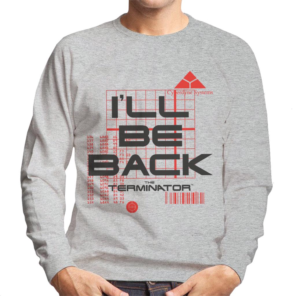 Terminator I'll Be Back Men's Sweatshirt product image 1