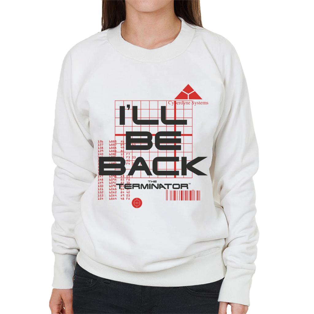 Terminator I'll Be Back Women's Sweatshirt product image 4