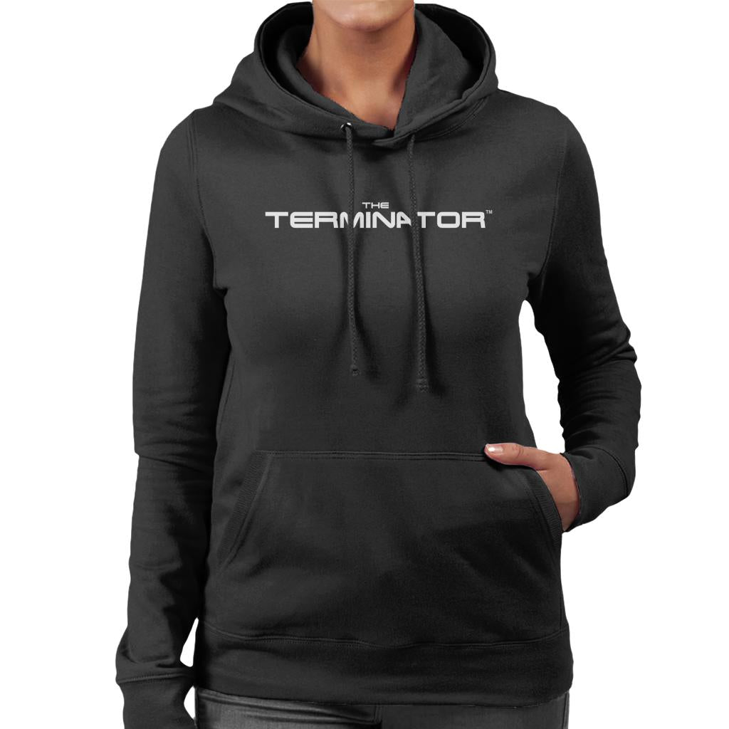 Terminator Cinematic Logo Women's Hooded Sweatshirt product image 1
