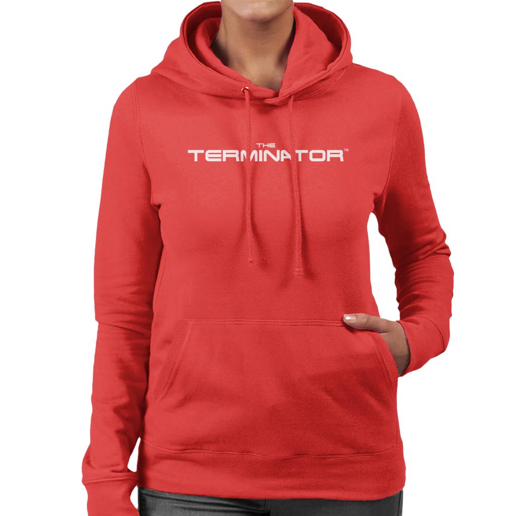 Terminator Cinematic Logo Women's Hooded Sweatshirt product image 4