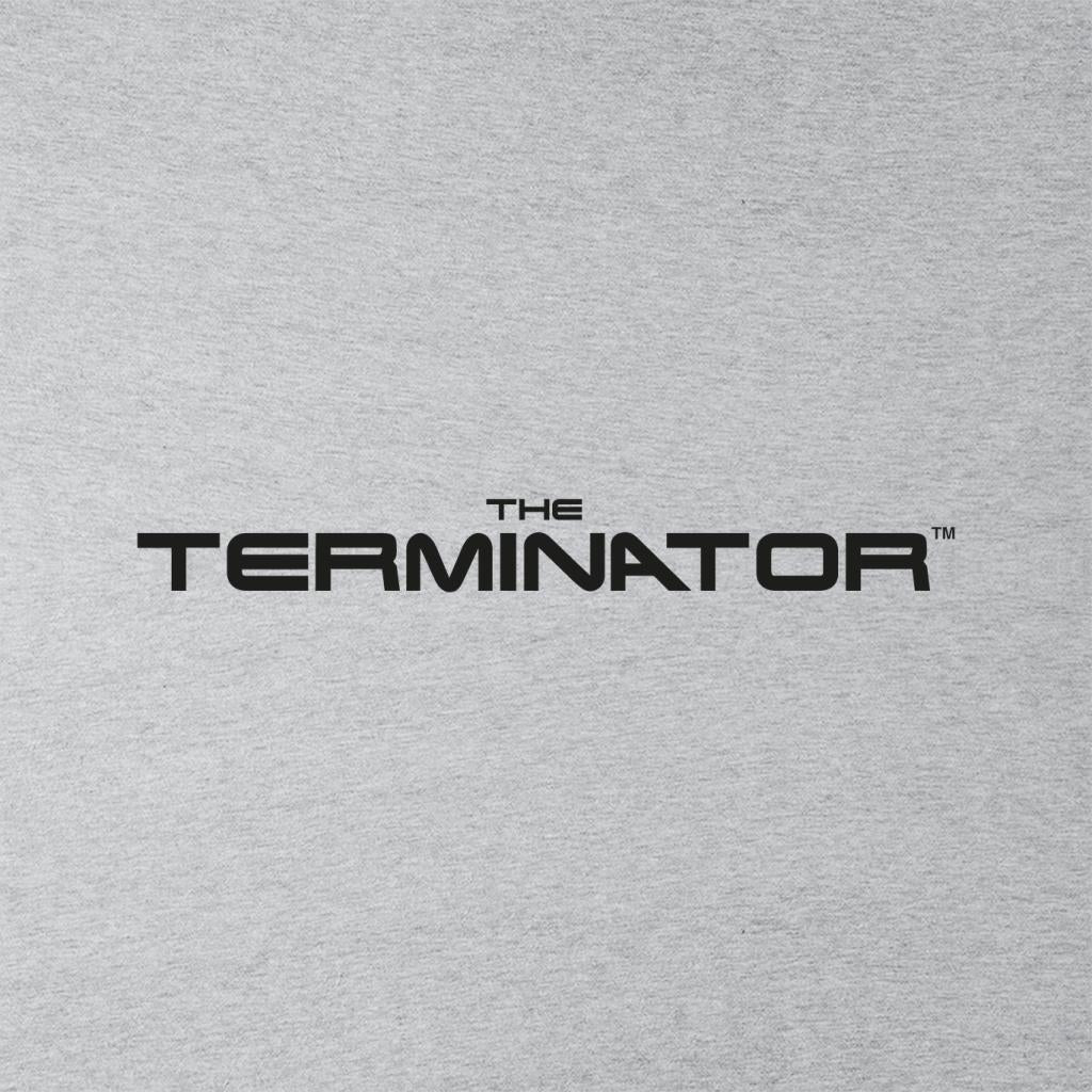 Terminator Black Cinematic Logo Men's T-Shirt product image 2