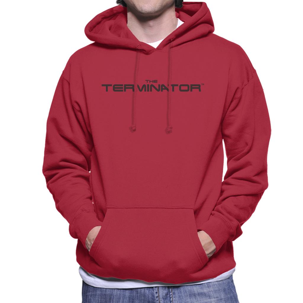 Terminator Black Cinematic Logo Men's Hooded Sweatshirt product image 6