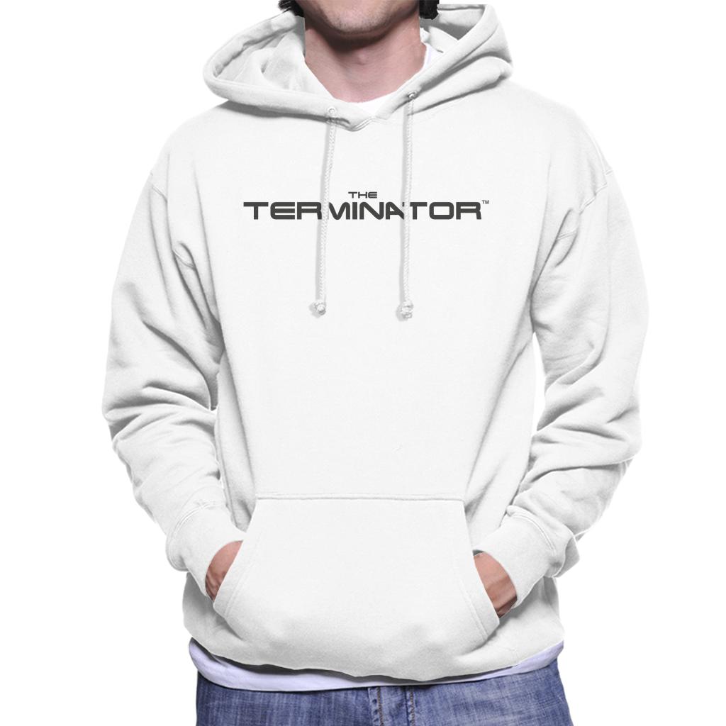 Terminator Black Cinematic Logo Men's Hooded Sweatshirt product image 4