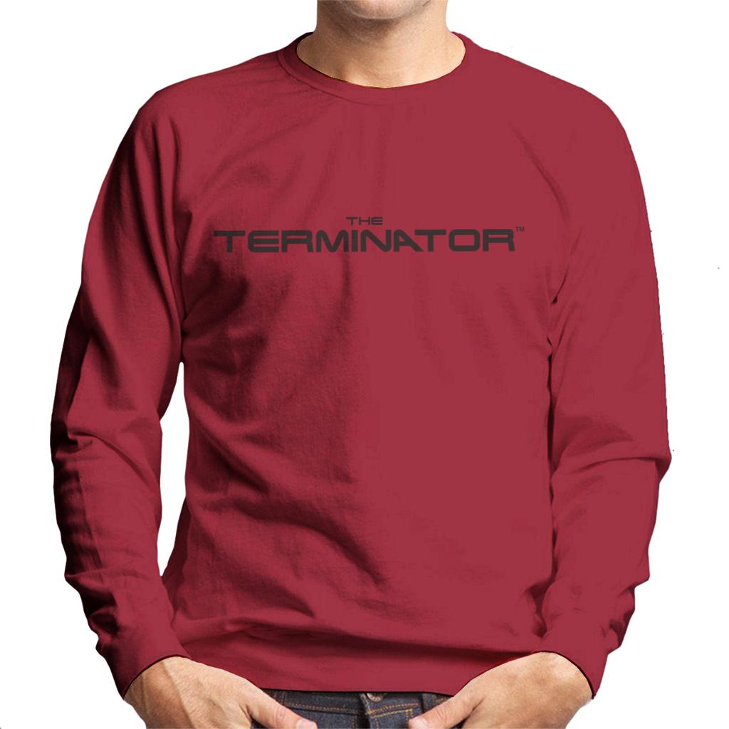 Terminator Black Cinematic Logo Men's Sweatshirt product image 6