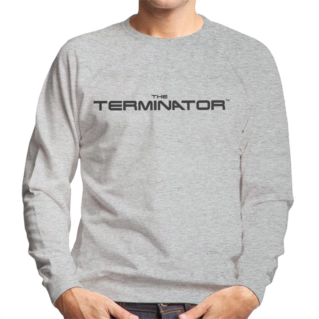 Terminator Black Cinematic Logo Men's Sweatshirt product image 1