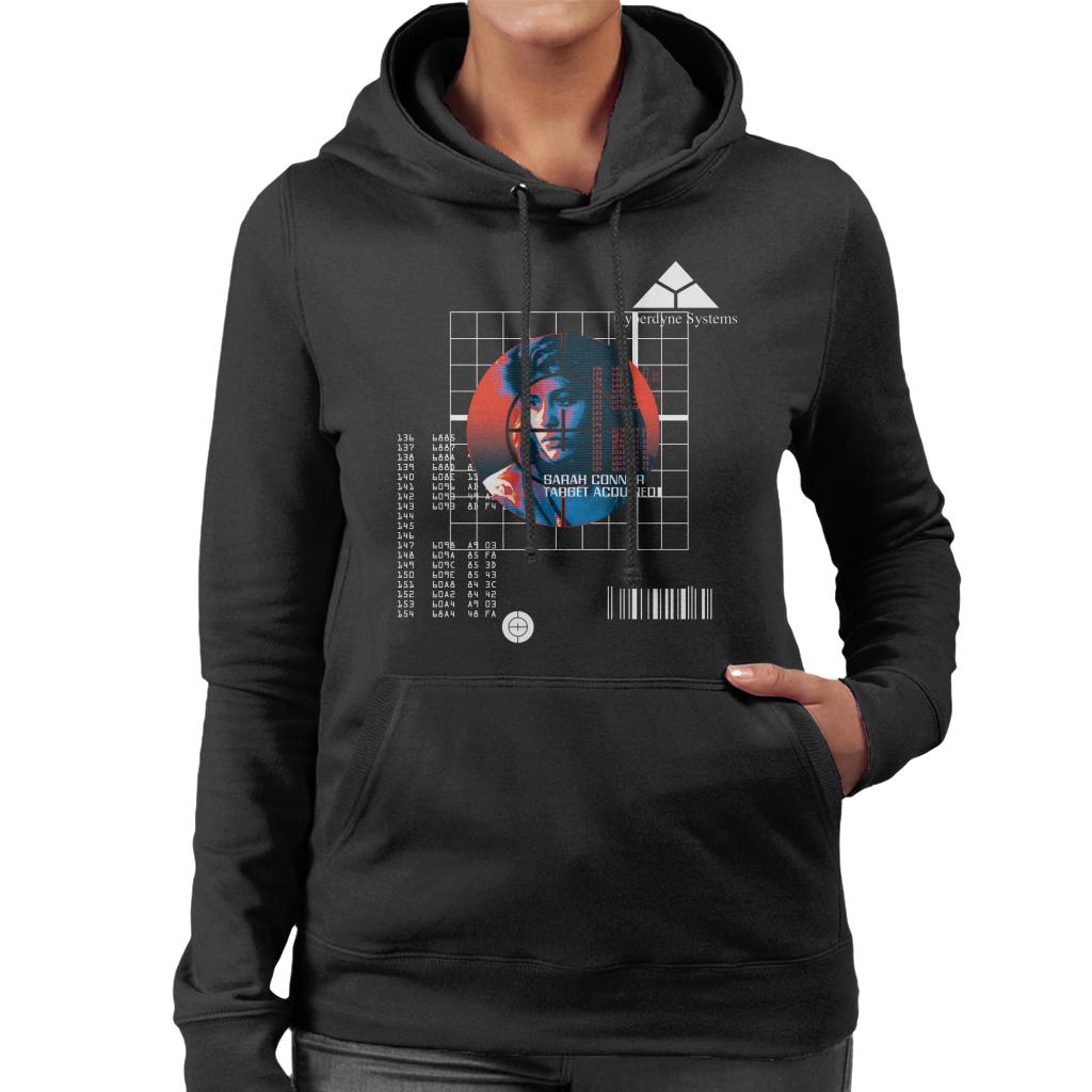 Terminator Sarah Connor Target Acquired Women's Hooded product image 1
