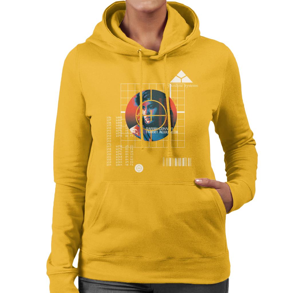 Terminator Sarah Connor Target Acquired Women's Hooded product image 4