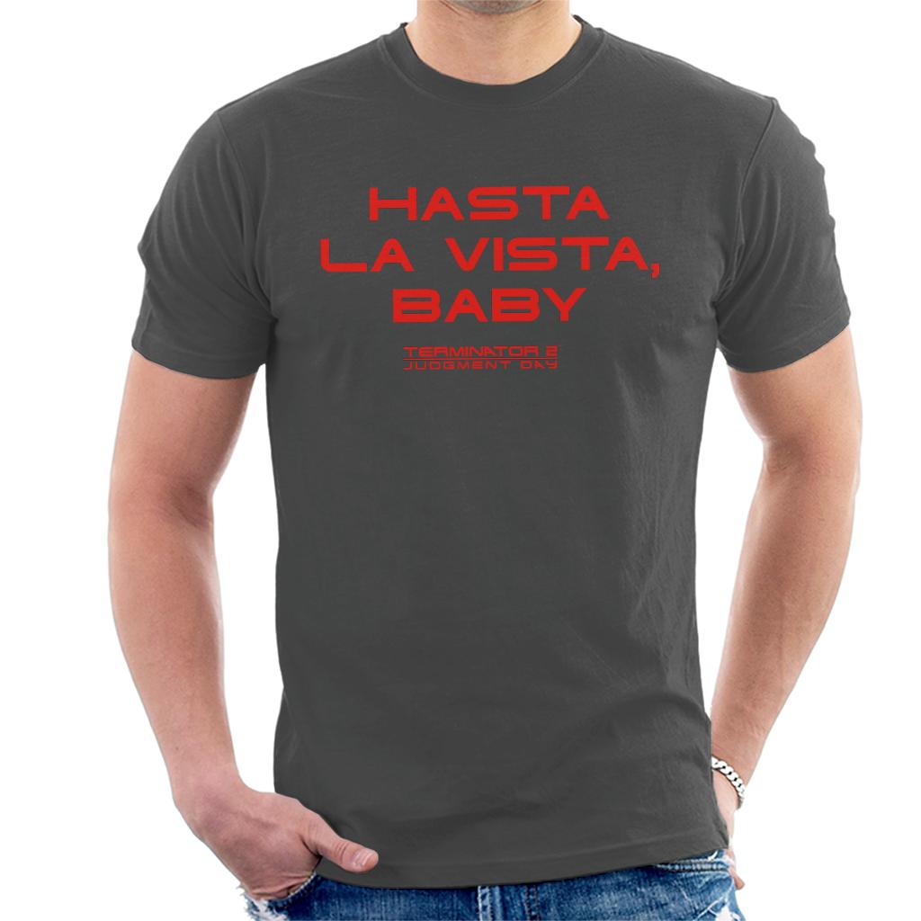 Terminator 2 Judgement Day Hasta La Vista Baby Men's T-Shirt product image 4