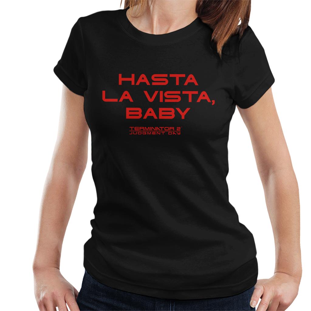 Terminator 2 Judgement Day Hasta La Vista Baby Women's product image 1
