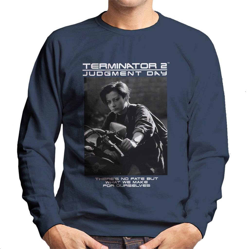 Terminator 2 Judgement Day There's No Fate Men's Sweatshirt product image 4