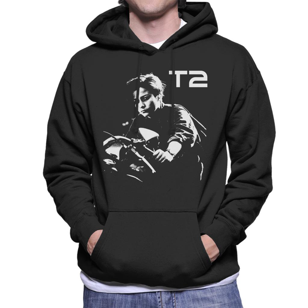 Terminator 2 Judgement Day John Connor Bike Men's Hooded product image 1