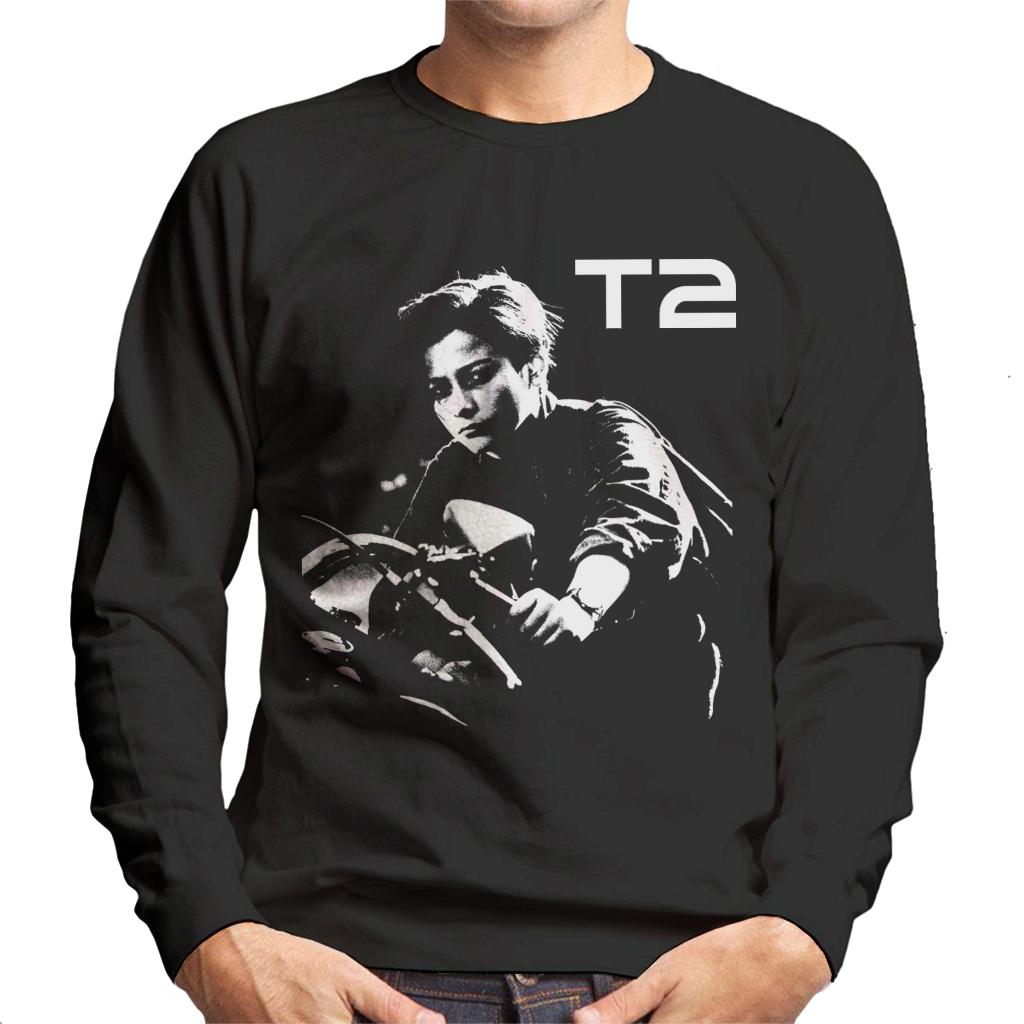 Terminator 2 Judgement Day John Connor Bike Men's Sweatshirt product image 1