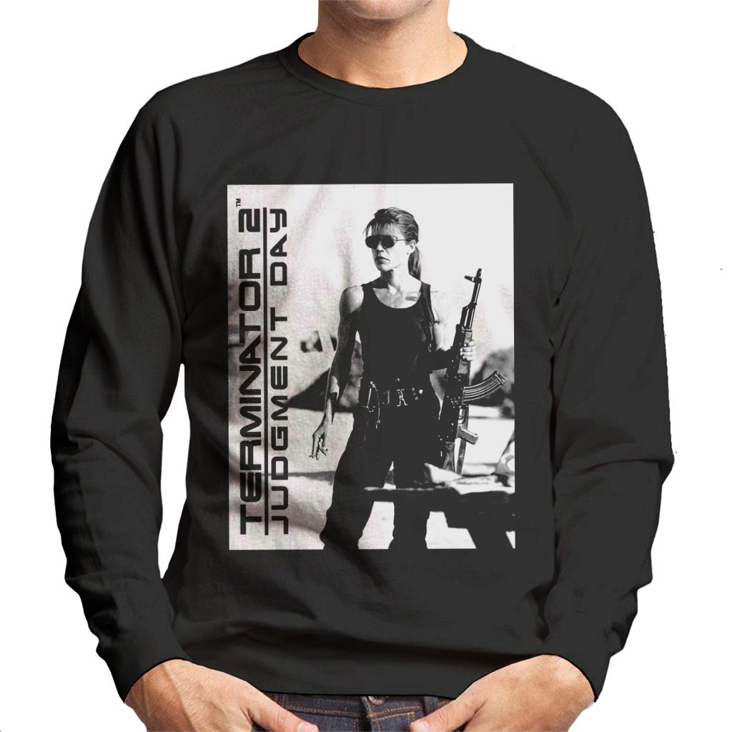 Terminator 2 Judgement Day Sarah Connor Men's Sweatshirt product image 1