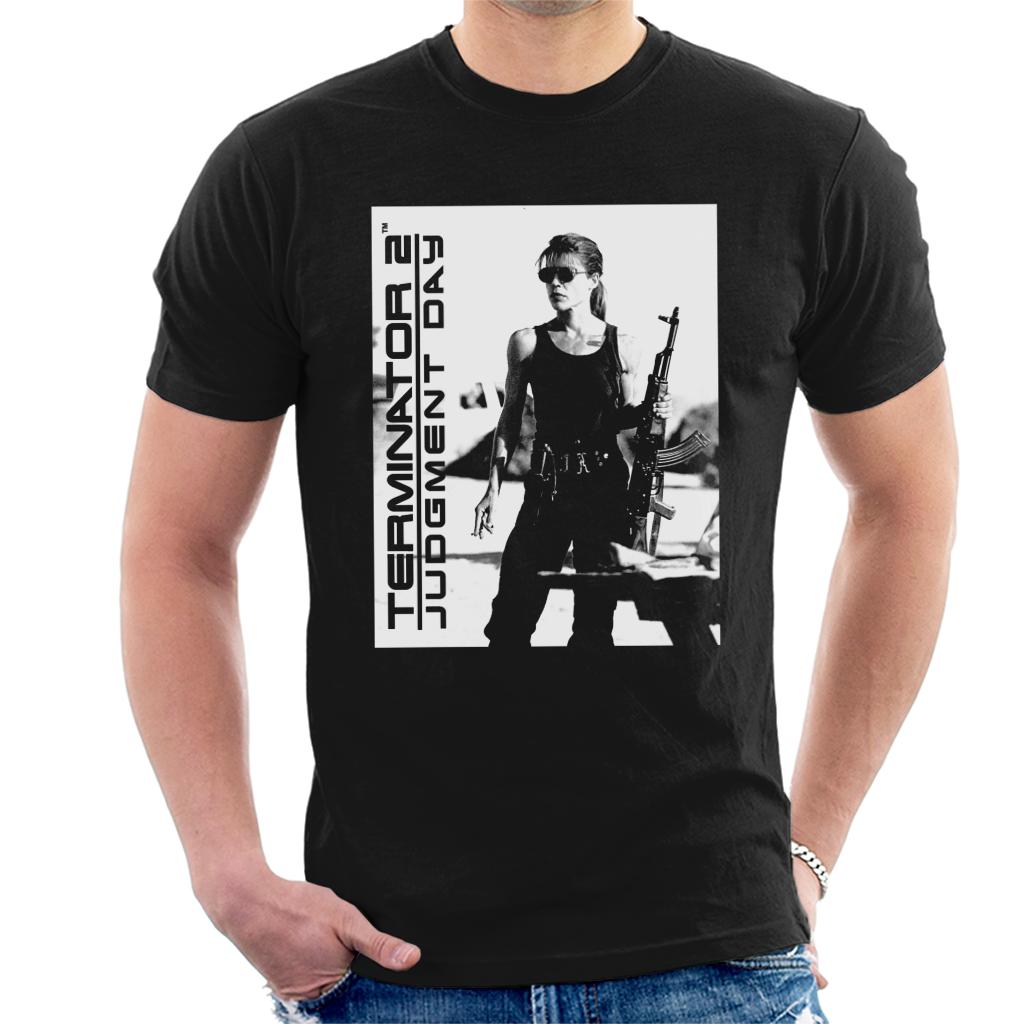 Terminator 2 Judgement Day Sarah Connor Men's T-Shirt product image 1
