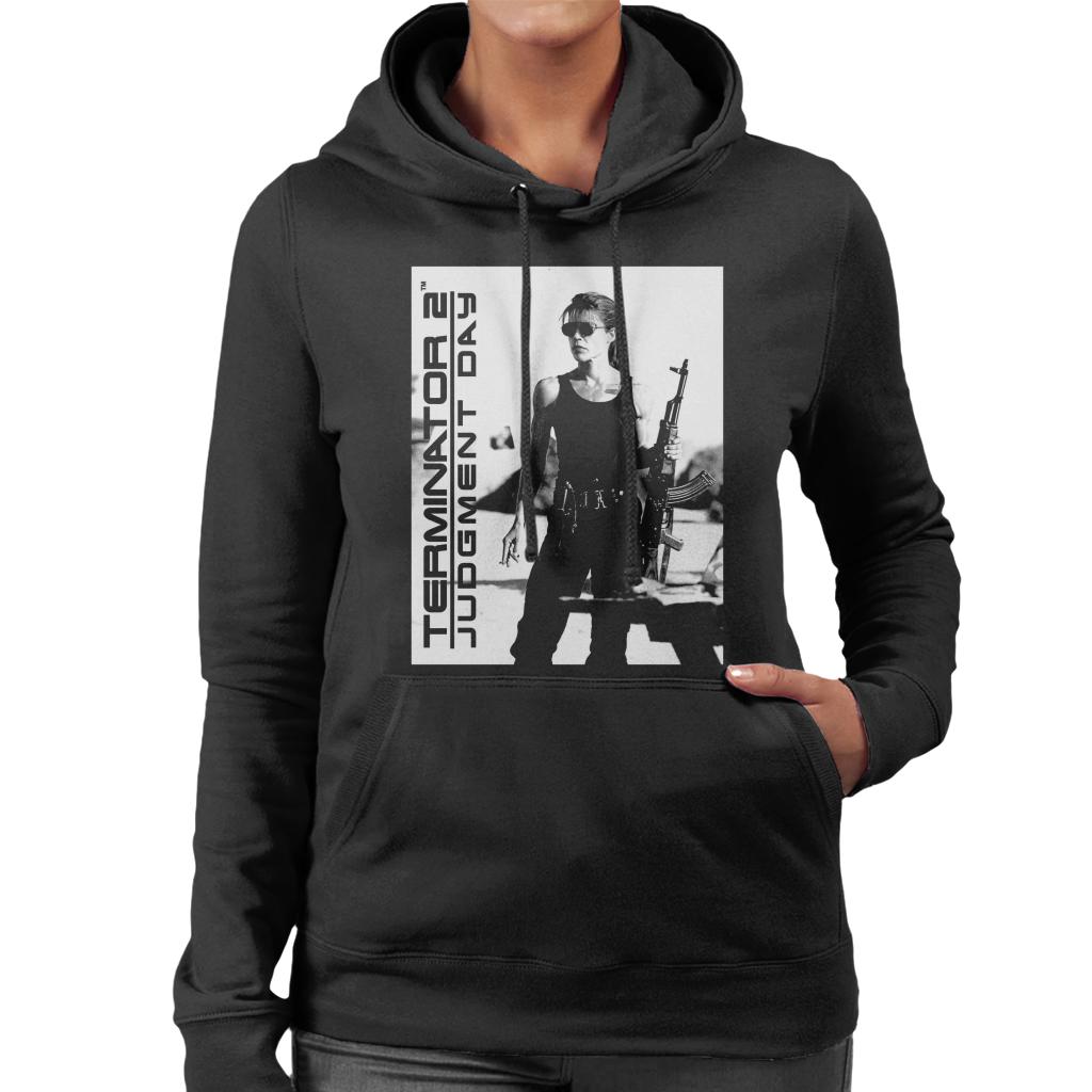 Terminator 2 Judgement Day Sarah Connor Women's Hooded product image 1