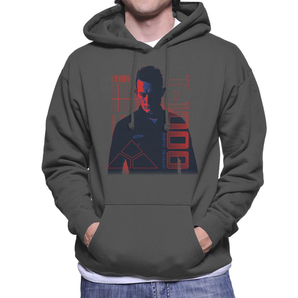 Terminator 2 Judgement Day T 1000 Men's Hooded Sweatshirt product image 4