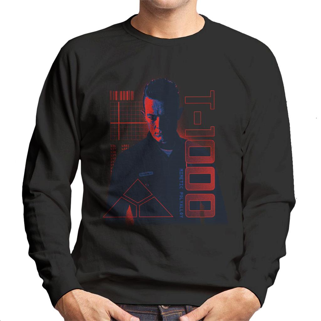 Terminator 2 Judgement Day T 1000 Men's Sweatshirt product image 1