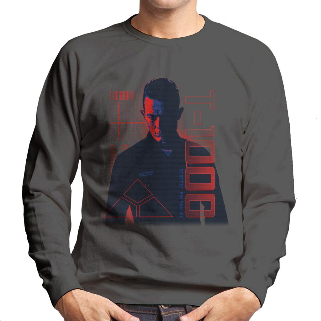 Terminator 2 Judgement Day T 1000 Men's Sweatshirt product image 4