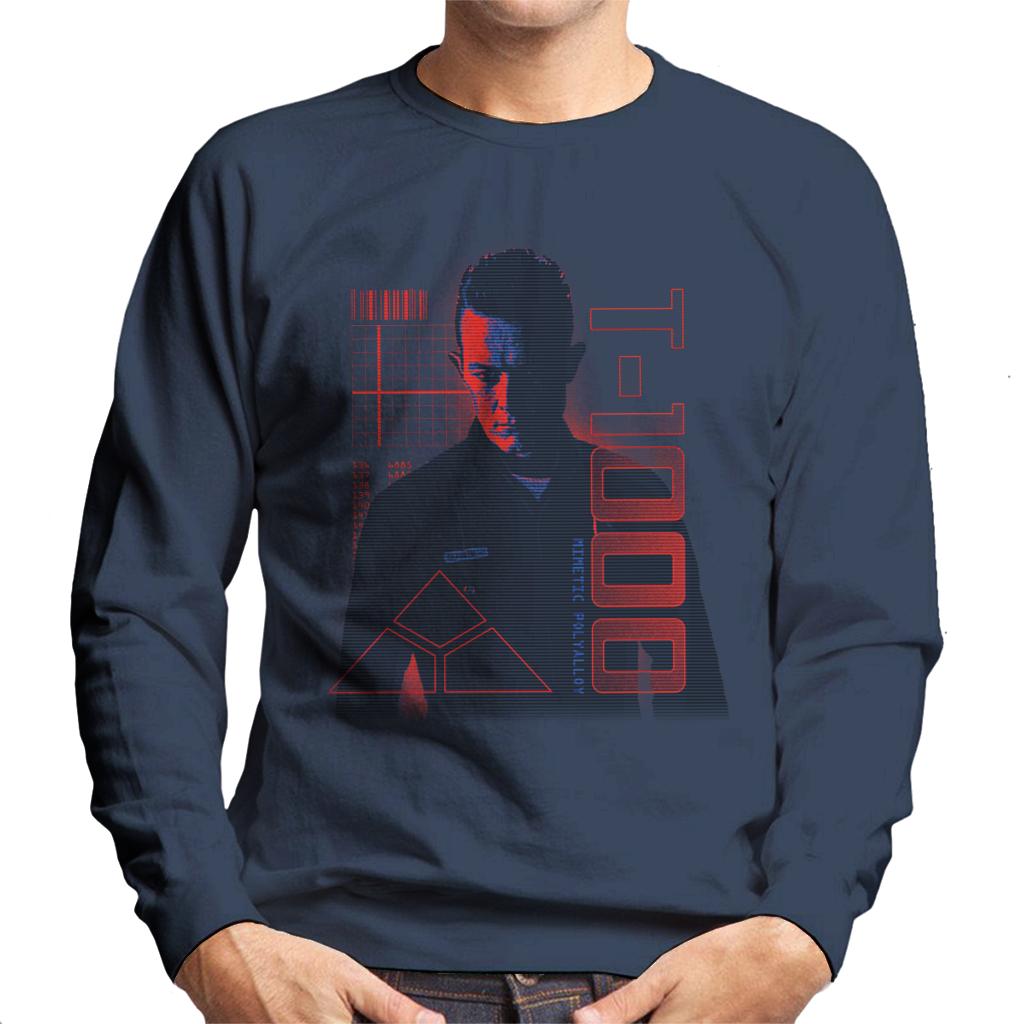 Terminator 2 Judgement Day T 1000 Men's Sweatshirt product image 6